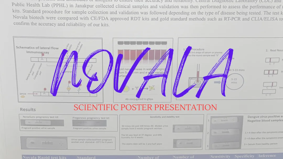 Novala Biotech's Scientific Presentation on National Health Research Summit